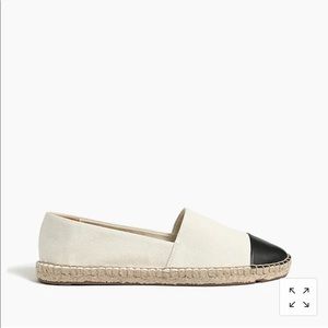 J.Crew Canvas Cap Slip-On Espadrilles